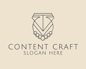 Diamond Jewelry Accessory logo design