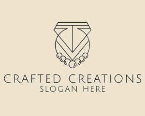 Diamond Jewelry Accessory logo design