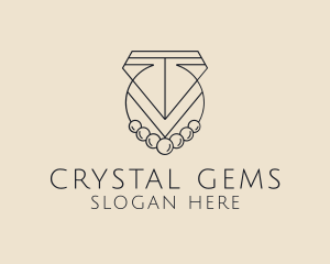 Diamond Jewelry Accessory logo design