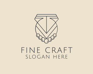 Diamond Jewelry Accessory logo design