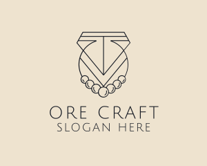 Diamond Jewelry Accessory logo design