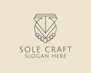 Diamond Jewelry Accessory logo design