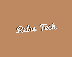 Simple Retro Business logo design