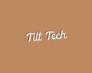 Tilt - Simple Retro Business logo design