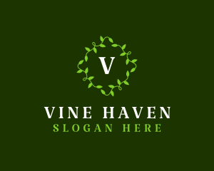 Leaf Vine Gardening logo design