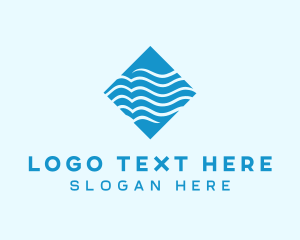 Company - Water Supply Waves logo design