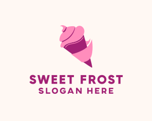 Ice Cream Dessert logo design