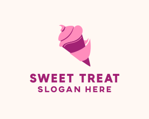 Sherbet - Ice Cream Dessert logo design