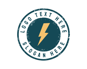 App - Lightning Flash Power logo design
