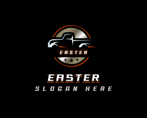 Pickup - Pickup Automotive Garage logo design