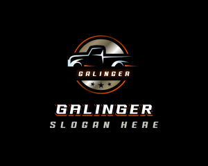 Pickup Automotive Garage logo design