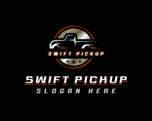 Pickup - Pickup Automotive Garage logo design