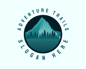 Mountain Peak Adventure logo design