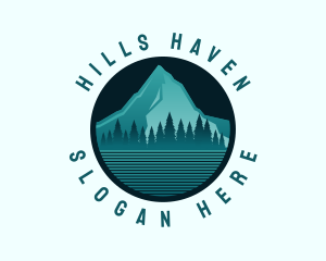 Mountain Peak Adventure logo design