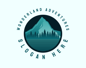 Mountain Peak Adventure logo design