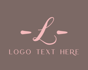 Luxury - Makeup Styling Beauty logo design