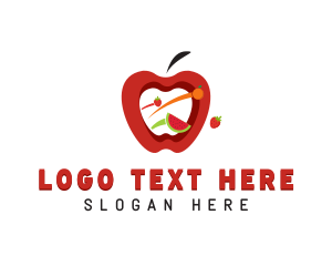 Produce - Produce Organic Fruits logo design