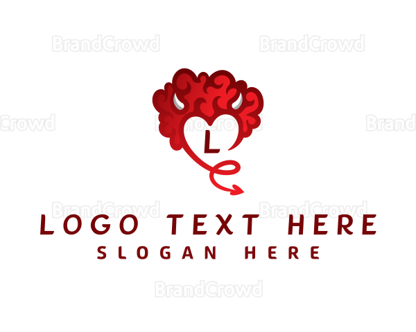 Heart Devil Kinky Logo | BrandCrowd Logo Maker