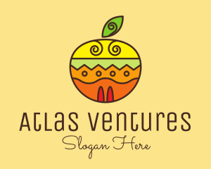 Colorful Tropical Fruit  logo design