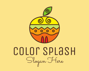 Colorful Tropical Fruit  logo design