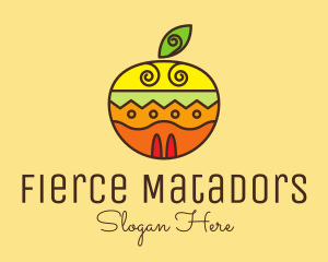 Colorful Tropical Fruit  logo design