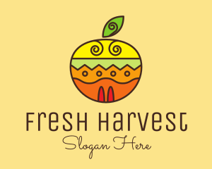 Fruit - Colorful Tropical Fruit logo design