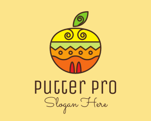 Colorful Tropical Fruit  logo design