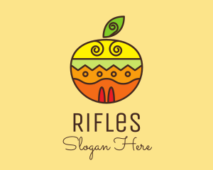 Colorful Tropical Fruit  logo design