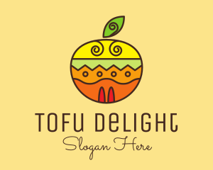 Colorful Tropical Fruit  logo design