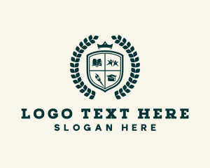 Student - Educational Wreath Academy logo design