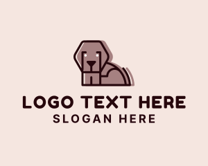 Puppy Dog Pet Logo