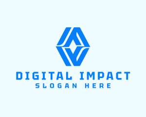 Diamond Digital Marketing logo design