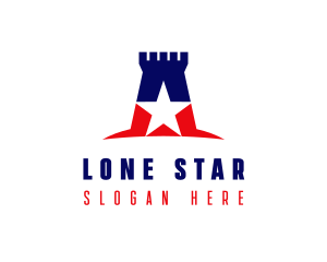 American Castle Star logo design