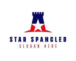American Castle Star logo design