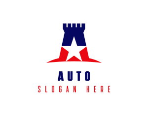 Agency - American Castle Star logo design