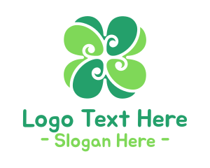 Lucky - Nature Leaf Garden logo design