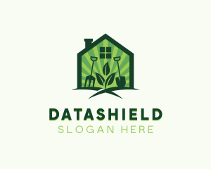 Lawn Care - House Gardener Landscaping logo design