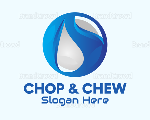 Blue Global Tech Company Logo