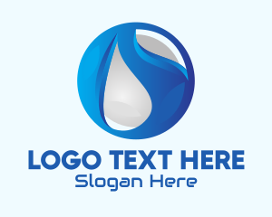 3d - Blue Global Tech Company logo design