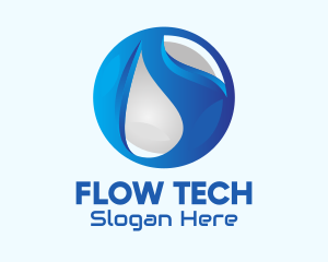 Blue Global Tech Company logo design