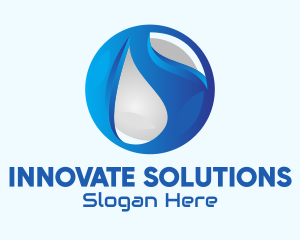 Three-dimensional - Blue Global Tech Company logo design