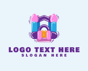 Playground - Inflatable Theme Park logo design