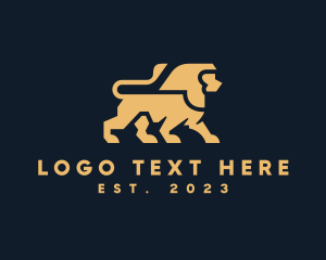 Leader - Wild Jungle Lion logo design