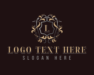 Fleur De Liz - Ornamental Luxury Boutique logo design