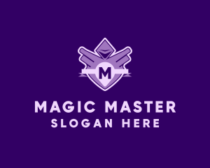 Medieval Wizard Magic logo design