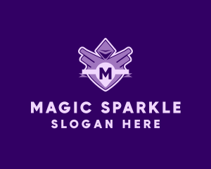 Medieval Wizard Magic logo design