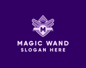 Medieval Wizard Magic logo design