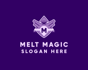 Medieval Wizard Magic logo design