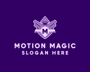 Medieval Wizard Magic logo design