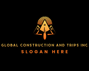 Repairman - Masonry Builder Construction logo design